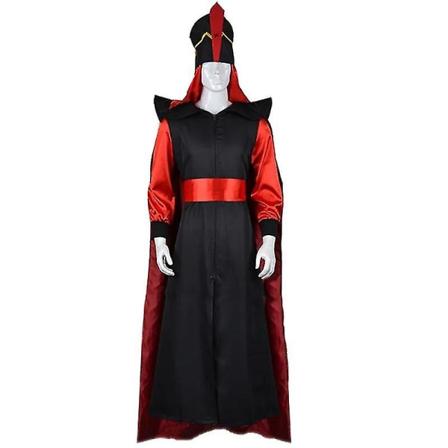 Anime The Arabian Nights Aladdin Jafar Cosplay Kostymer Aldult Halloween kostym för män Kostym Party Uniform Full Set Kläder L