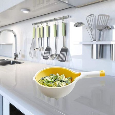 Rolling Sil Kök Durkslag Med Handtag Mat Plastic Co DXGHC