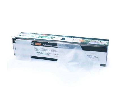 BIOBAG Engångsförkläde GreenPolly 800x1250mm 50/rl - Lyreco - Skyddsutrustning - Engångskläder - Engångsförkläden