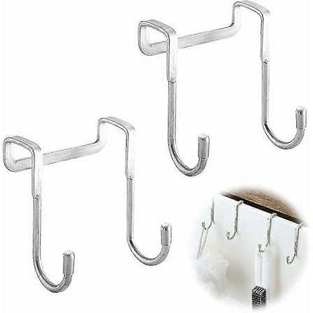 Brusekabinekrog, krog over dør, håndklædekrog, vægkrog, badeværelseskrog og håndklædeholder, krog uden boring, badeværelses- og køkkenkrog
