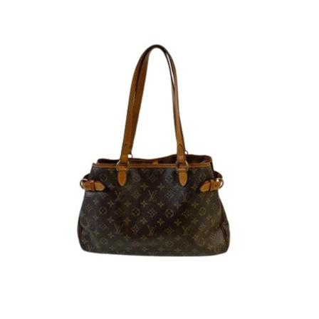Louis Vuitton Vintage, Pre-owned Canvas louis-vuitton-bags Bruin, Dames, Maat:ONE Size