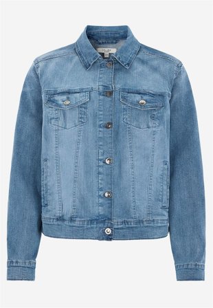Cellbes of Sweden - Stretchig jeansjacka - ljusblå denim - för damer - 54/56