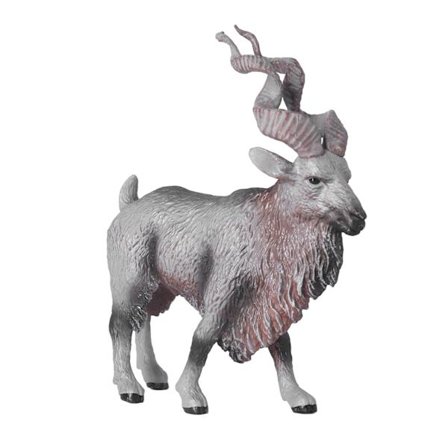 Markhor Get Figur 20x21cm Pedagogisk Djurdekoration Prydnadsleksak