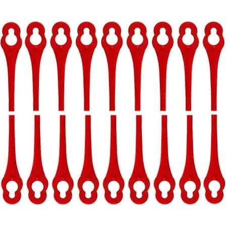 Pakke med 100 udskiftningsblade til Florabest kanttrimmer Lidl Frta 20 A1, Fat 18B2, Fat 18B3