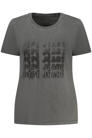 Pepe Jeans T-shirt Maniche Corte Donna Nero