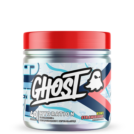 Ghost Hydration Elektrolytter 340 g, Kiwi Strawberry - Bodyman.dk