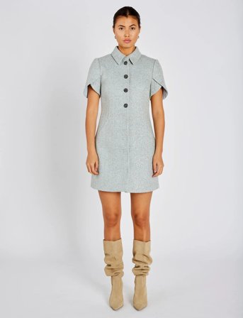 Bruuns Bazaar Conebbzendia Dress - Grey - 34