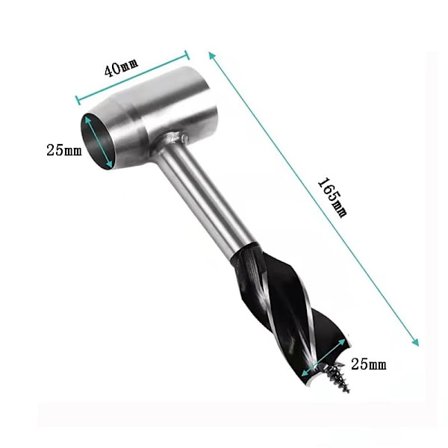 Hånddreiesett for trebearbeiding, støtte, kompassbor, camping, ild