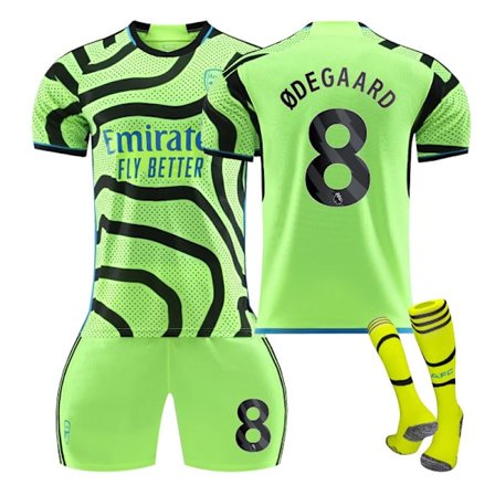 2324 Arsenal borte grønn voksen barn trening drakt jersey sportsklær fotball