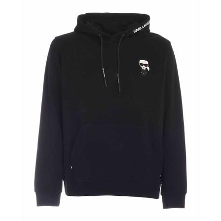Karl Lagerfeld Toky Hoodie Sweat Sort, Herre