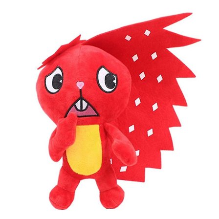 Happy Tree Friends Fyldte Dukke Anime Tegneserie Flippy Fliqpy Flaky Nutty Plyslegetøj Dukke Gave 28cm