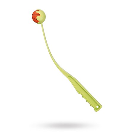 Trixie - Bollkastare Med Flytande Boll - 50 cm - Hundleksaker