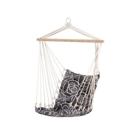 Hængestol med blomstermønster