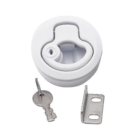 Løftehåndtak Innsenkbar Montering Lukke Innsenkbar Glidelås Marine Nøkkel Dør Lås Tilbehør Med 2 Nøkler For Marine Skip