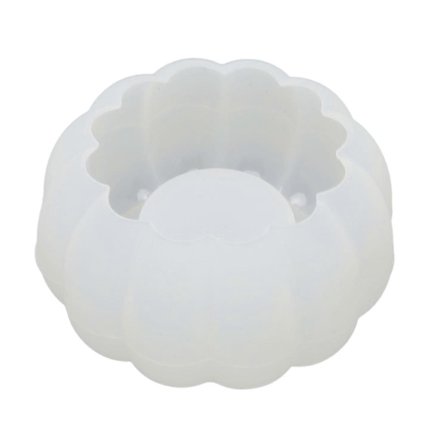 3D Græskar Lysforme Meget Transparent Fortykket DIY Genanvendelige Halloween Lysforme til Bakke J