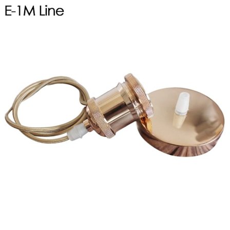 Taklampeholder Hengende Rose Lampebeslag E-1M LINE