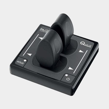 Joystick per elica di prua Quick, doppio, compatibile con QSY AMC (a velocità variabile)