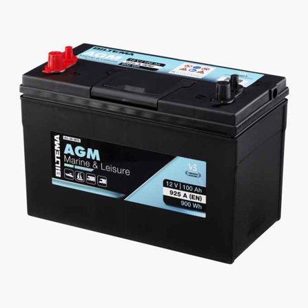 Marin- och fritidsbatteri 12 V 100 Ah
