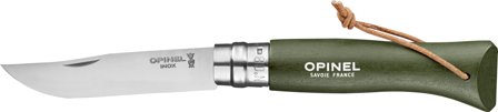 Opinel Colorama No8 8,5 cm taittoveitsi, khaki - Opinel