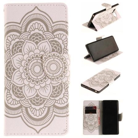 Plånboksfodral Samsung Galaxy Note 8 – Mandala Guld