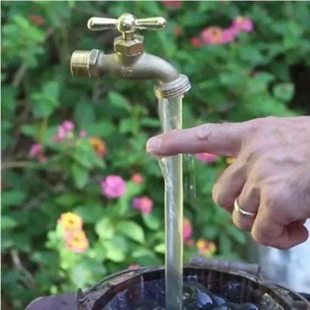 【PP】Usynlig Hane Fontæne Kreativ Usynlig Fontæne Usynlig Hane Udendørs Havefontæne Halloween Gave