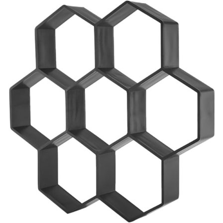 DIY Patio Walk Maker Stepping Stone Betongform Återanvändbar Sökväg Maker Form Trädgårdsplattor Formar 30 30cm