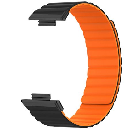 Magnetisk silikonerem til HuaweiWatch FIT 2 Holdbart armbåndsurrem