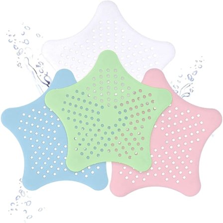 Silikondränering för dusch, avloppsskydd för badrum, bad