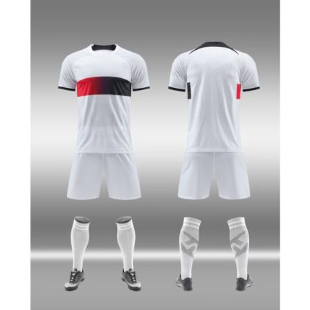 Klubbfotbollströjeset, fotbollsträningsuniform, snabbtorkande C 3XL