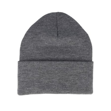 Beechfield - Grå cuff Beanie - Granite Original Deep Cuff @ Hatstore