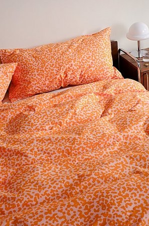 Jotex - Örngott Ekologisk 50x90 Cm Orange/rosa MALIA - Köp Örngott hos Jotex