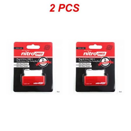 1~10 ST Flasher Bränsleeffekt Chip Tuning Box Plug & Play Universal Obd2 Chip Tuning Box Biltillbehör Eco Obd2 Detektor