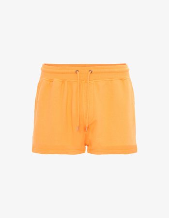Women Organic Sweatshorts - Sandstone Orange - M