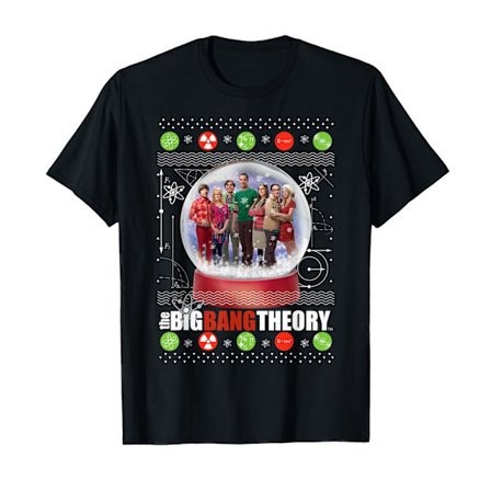 The Big Bang Theory Herr Snöglob Bomull Jul T-shirt 3X