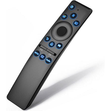2025 Seneste Model Baggrundsbelyst Universal Fjernbetjening til Samsung Smart TV, Samsung Fjernbetjeningserstatning, Kompatibel med UHD QLED LED 8