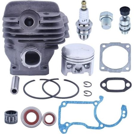 Nikasil 44,7 mm Iso lohko Pistonin sylinterisarja varaosana Stihl 026 MS260 026PRO sylinterin venttiilillä