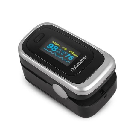 Medicinsk Finger Oled Puls Oximeter RR Blod Oxygen Med Respiratorisk Rate Oximetro