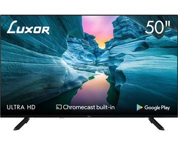 Luxor 50tum 4K UHD LED-TV med inbyggd Chromecast - LX5040UHD