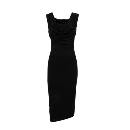 Vivienne Westwood, Midi Dresses Czarny, Kobieta, Rozmiar: M