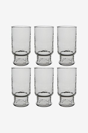 Affari of Sweden - Glas Harold Ø8 cm 6-pack - Transparent - Dricksglas - Från Homeroom