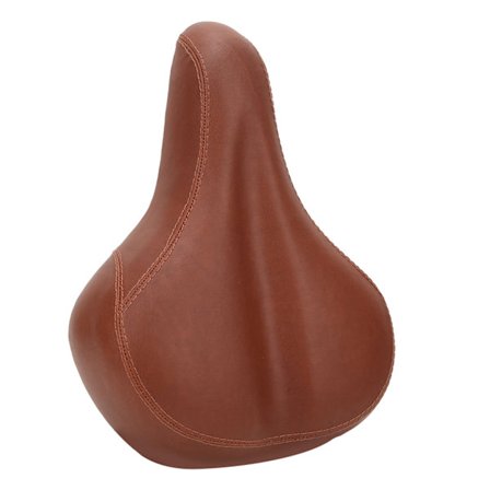 7010 PVC läder stötdämpande cykelsadel Förtjocka bredda kudde för elcykel