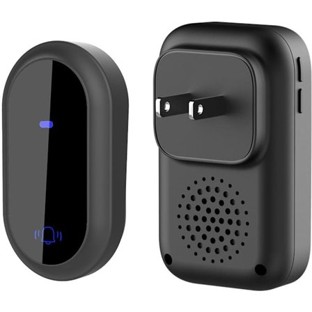 ING Langaton ovikello IP68 vedenpitävä itsekäyttöön tarkoitettu ovikello 38 soittoääntä 4 äänenvoimakkuustasoa Pitkän kantaman hälytyspainike hoito (1