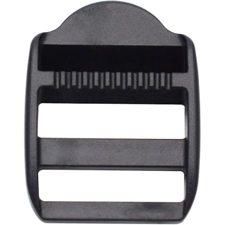 25 mm muovipitoiset liukuvat säätölukkojen soljet reppujen hihnoille, 1 hihna, 10 kpl pakkaus