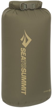 Sea to Summit Eco Lightweight Drybag kuivapussi, oliivinvihreä, 8L - Kuivapussit & Pakkaussäkit