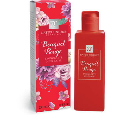 Natur Unique Bagno Latte Bouquet Rouge 250ml