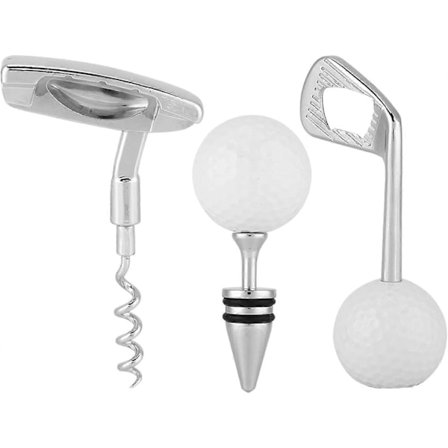 Flaskeåpner, Golf Formet Korketrekker Gave Flaskeåpner Rødvin Flaskeåpner Korkåpner Klubb Bar Kjøkkenutstyr Sett