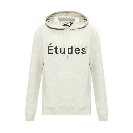 Études Hoodie with logo , Grijs , Heren , Maat: 2XL