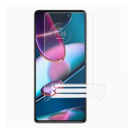 3-pack Motorola Edge 30 Pro Premium Skärmskydd Crystalclear Transparent