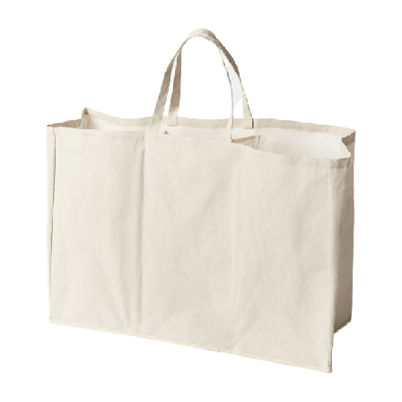 Åhléns Home Tvättkorg med tre fack VASKA Badrumstillbehör Beige ONESIZE