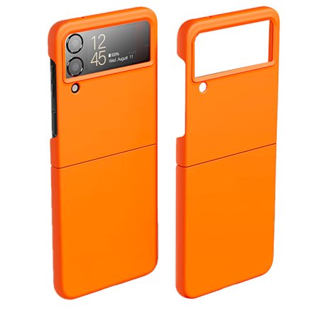 Stötdämpande matt fast PC-skal för Samsung Galaxy Z Flip 4